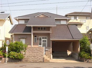 岡田店　葺き替え　紫外線　蓄積　腐朽　野地板